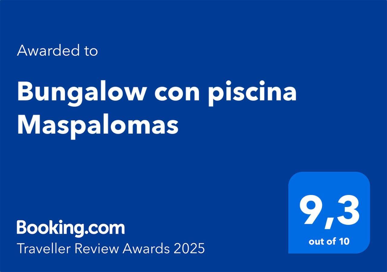 Bungalow Con Piscina Maspalomas Maspalomas  Zewnętrze zdjęcie